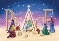 Miracle In The Manger Christmas Cards (Pack Of 10) (Cards)