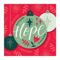 Hope Bauble - Christmas Card (Pack of 10) (Cards)