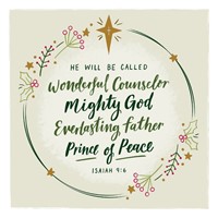 Wreath - Christmas Card (Pack of 10) (Cards)