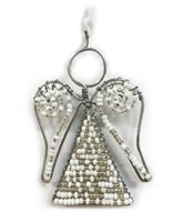 Beaded Angel Handmade Christmas Decoration (Ornament)