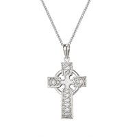 Antiqued Celtic Cross Pendant (Jewellery)
