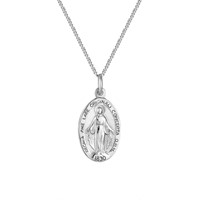 Reversible Miraculous Medal Pendant (Jewellery)