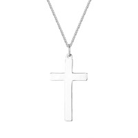 Solid Cross Pendant (Jewellery)