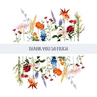 Vibrant Autumn Thank You Card (Cards)