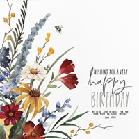 Be Glad and Rejoice Birthday Card (Cards)