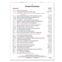 French Golden Thoughts Calendar 2027 (Calendar)