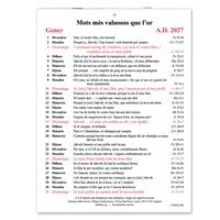 Catalan Golden Thoughts Calendar 2027 (Calendar)