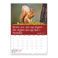 Albanian Words Of Life Calendar 2027 (Calendar)