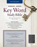 The KJV Hebrew-Greek Key Word Study Bible (Leather Binding)