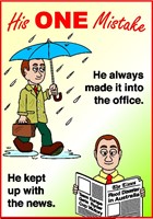 Tracts: His One Mistake 50-pack (Tracts)