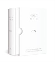 KJV Presentation Edition HB White (Hard Cover)