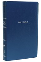 NKJV Gift And Award Bible, Blue, Red Letter Edition (Leather-Look)