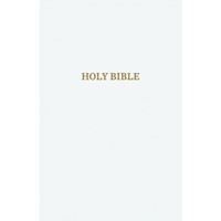 KJV Gift And Award Bible, White, Red Letter Ed (Imitation Leather)