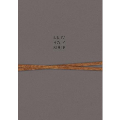 NKJV Journal The Word Bible, Gray, Red Letter Ed.