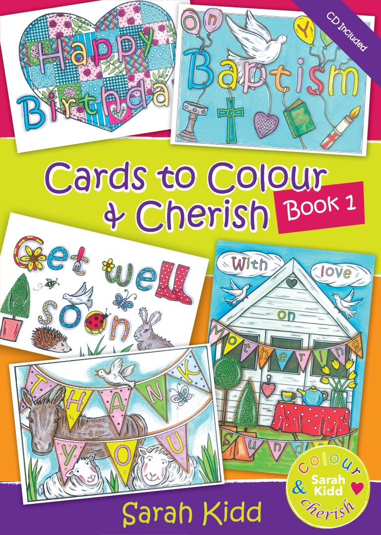 Cards to Colour and Cherish Book 1