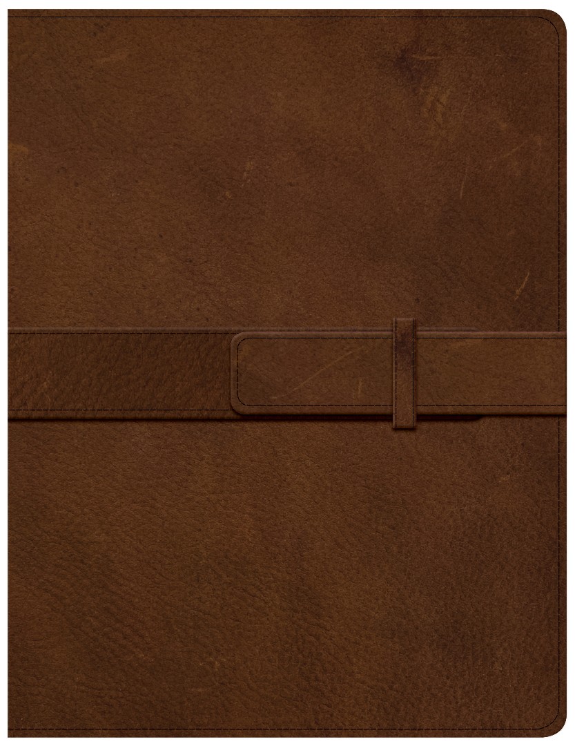 CSB Legacy Notetaking Bible, Tan Genuine Leather