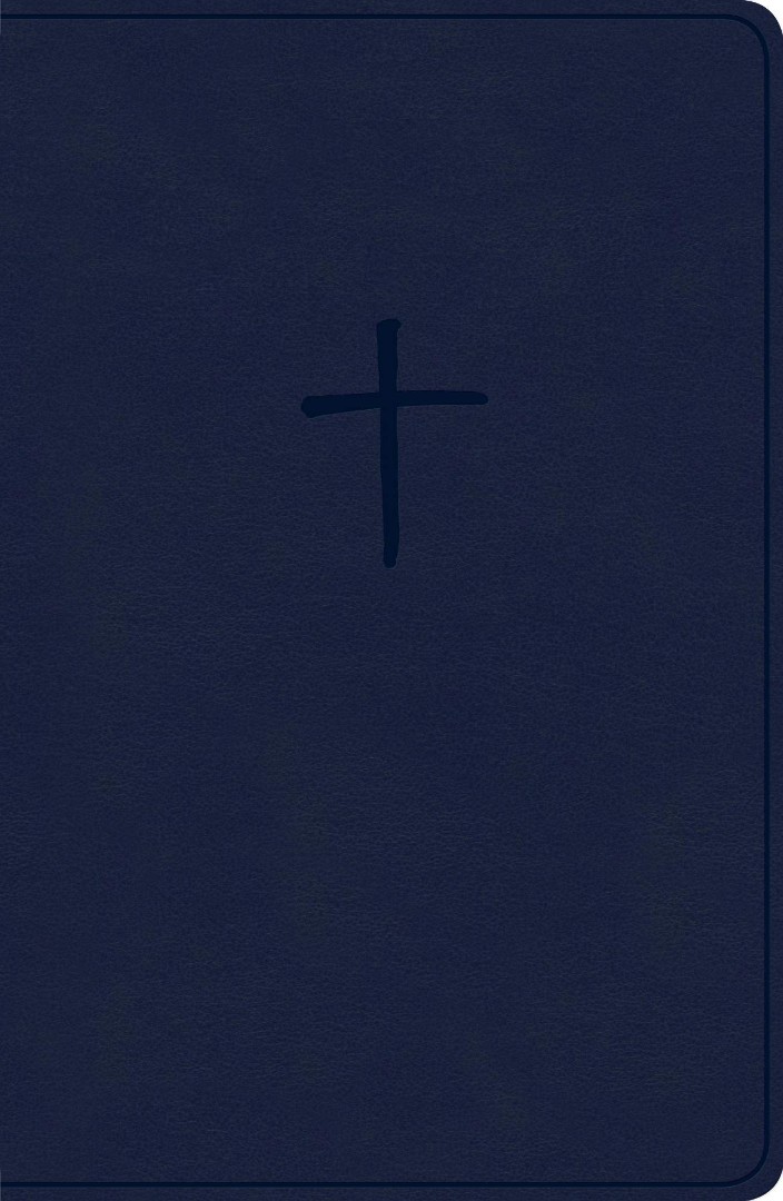 KJV Compact Bible, Navy LeatherTouch, Value Edition