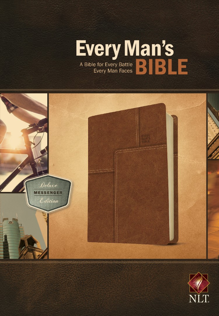 NLT Every Man's Bible: Deluxe Messenger Edition