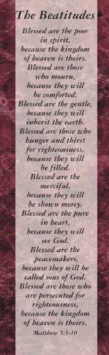 Beatitudes Bookmark (Pack of 25)