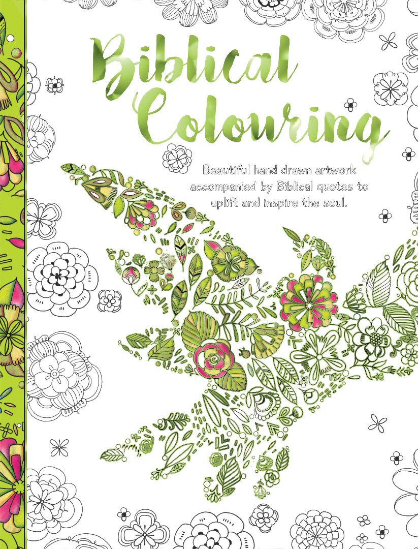 Biblical Colouring Book: Bird