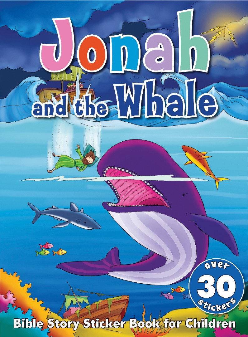 Jonah and the Whale Bible Story Sticker Book