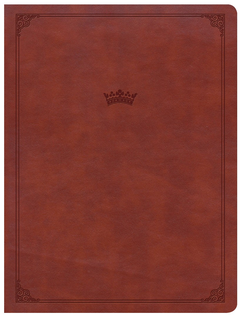 CSB Tony Evans Study Bible, British Tan LeatherTouch