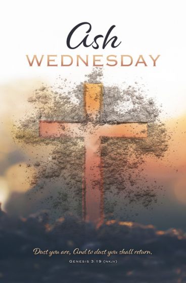 Ash Wednesday Bulletin (Pack of 100)