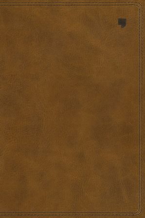 NET Large Print Thinline Bible, Brown