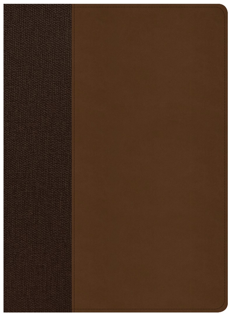 CSB Life Essentials Study Bible, Brown LeatherTouch