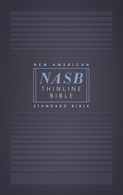 NASB Thinline Bible, Red Letter Edition, Comfort Print