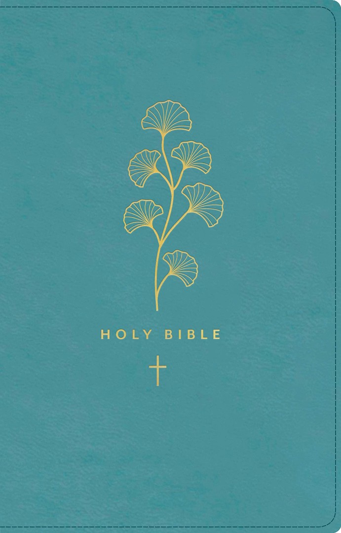 NLT Premium Gift Bible, Red Letter, LeatherLike, Teal