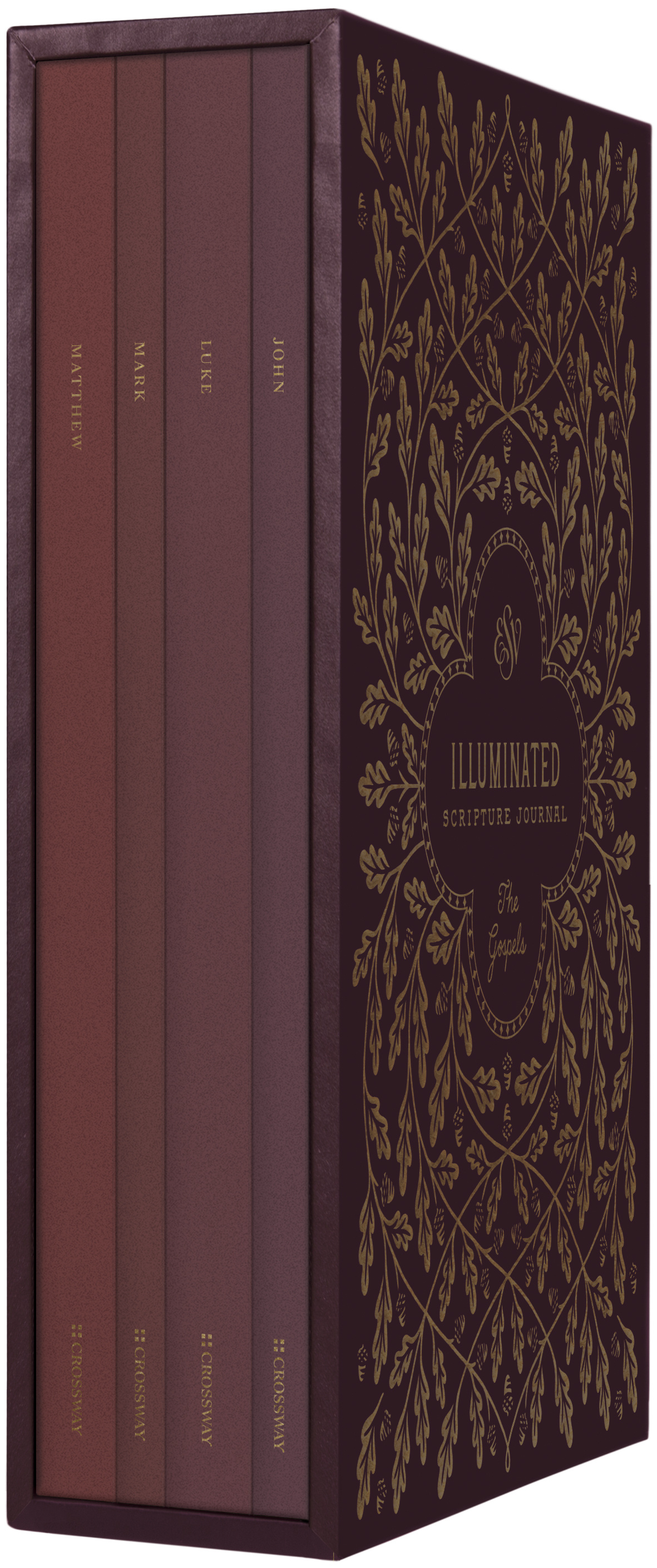ESV Illuminated Scripture Journal: Gospels Set