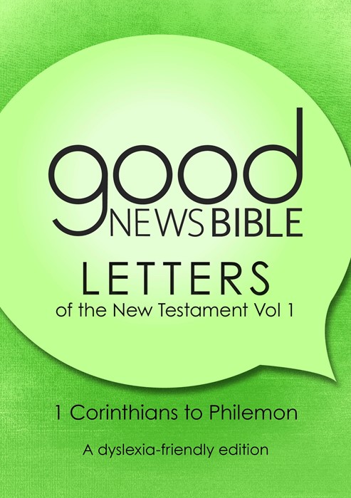 GNB The New Testament Letters, Volume 1 (Dyslexia Friendly)