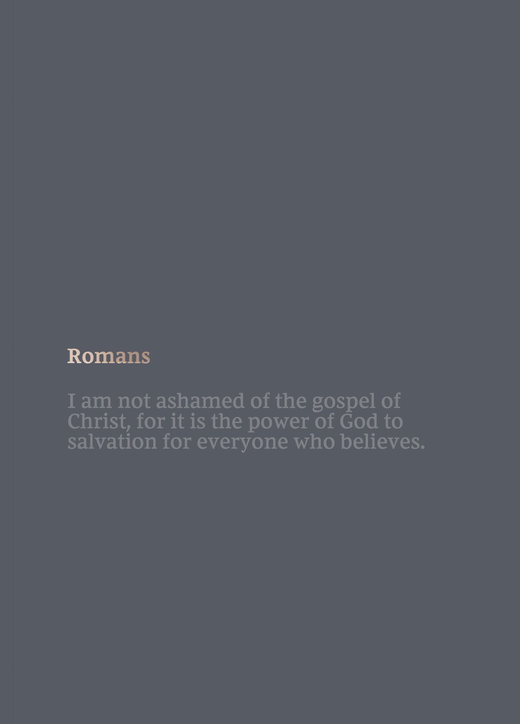 NKJV Bible Journal: Romans