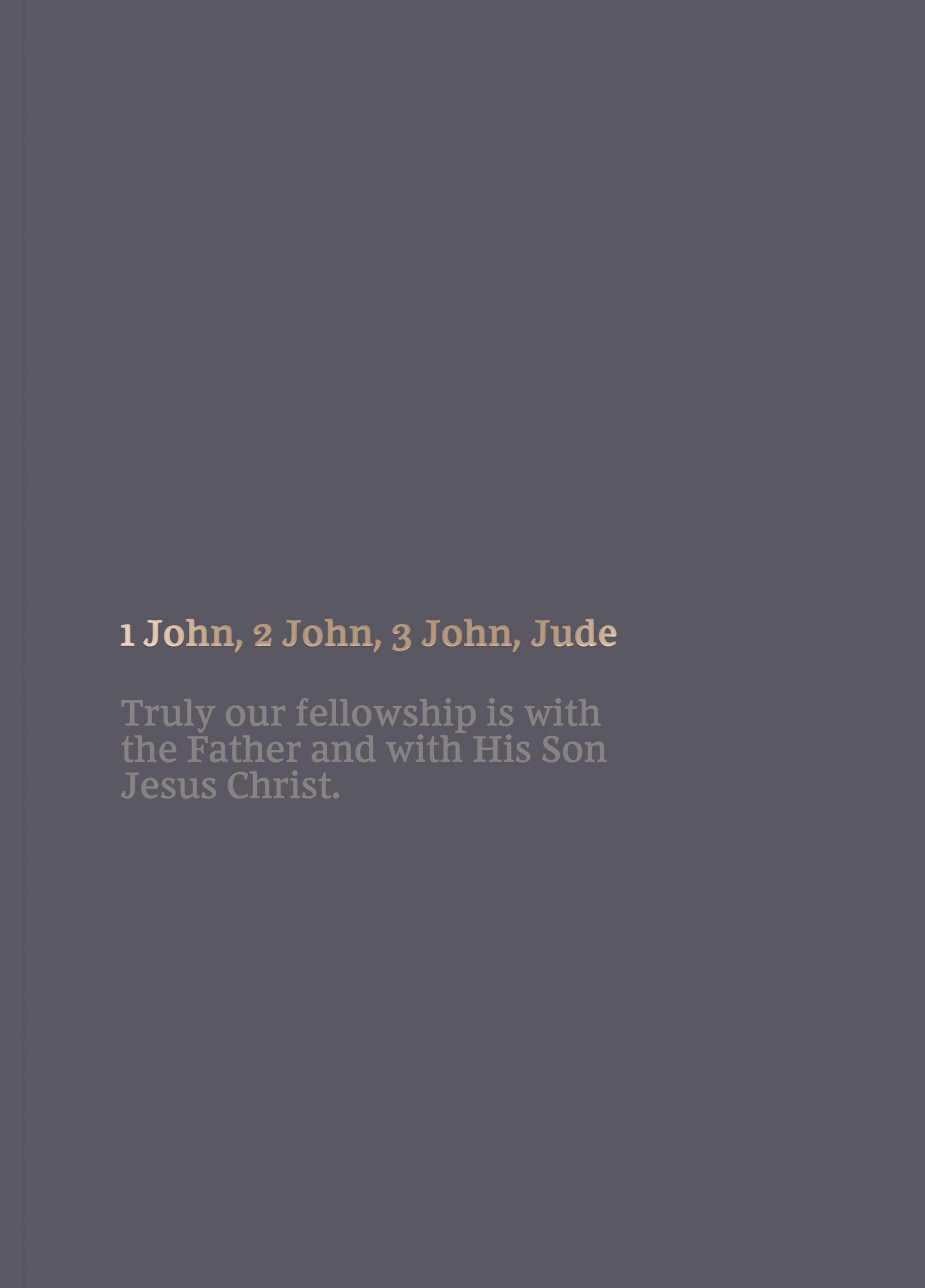 NKJV Bible Journal: 1-3 John, Jude