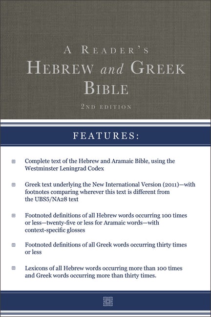 The Reader's Hebrew and Greek Bible