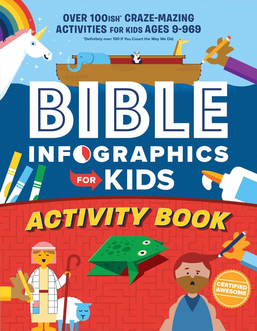 Bible Infographics for Kids Activity Book