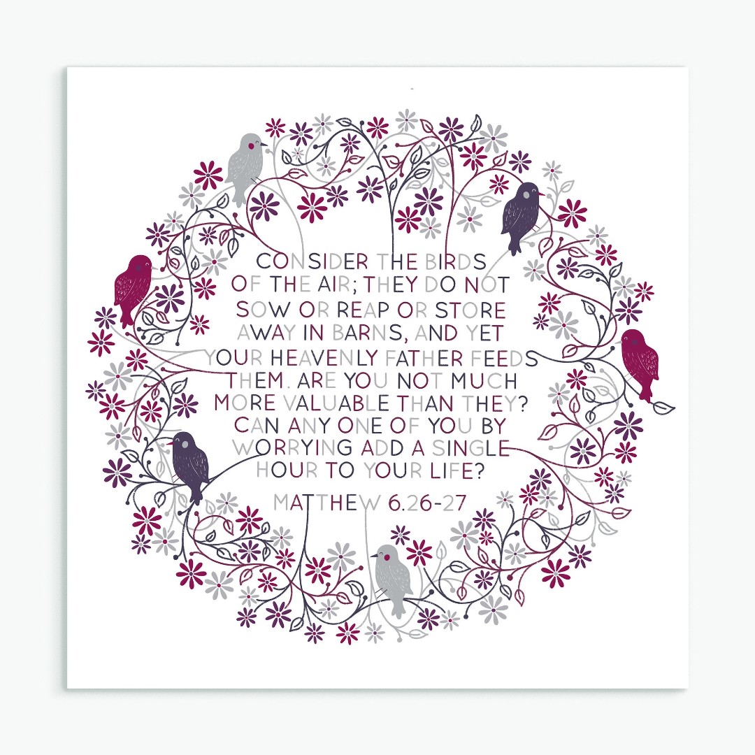 Consider the Birds Greeting Card