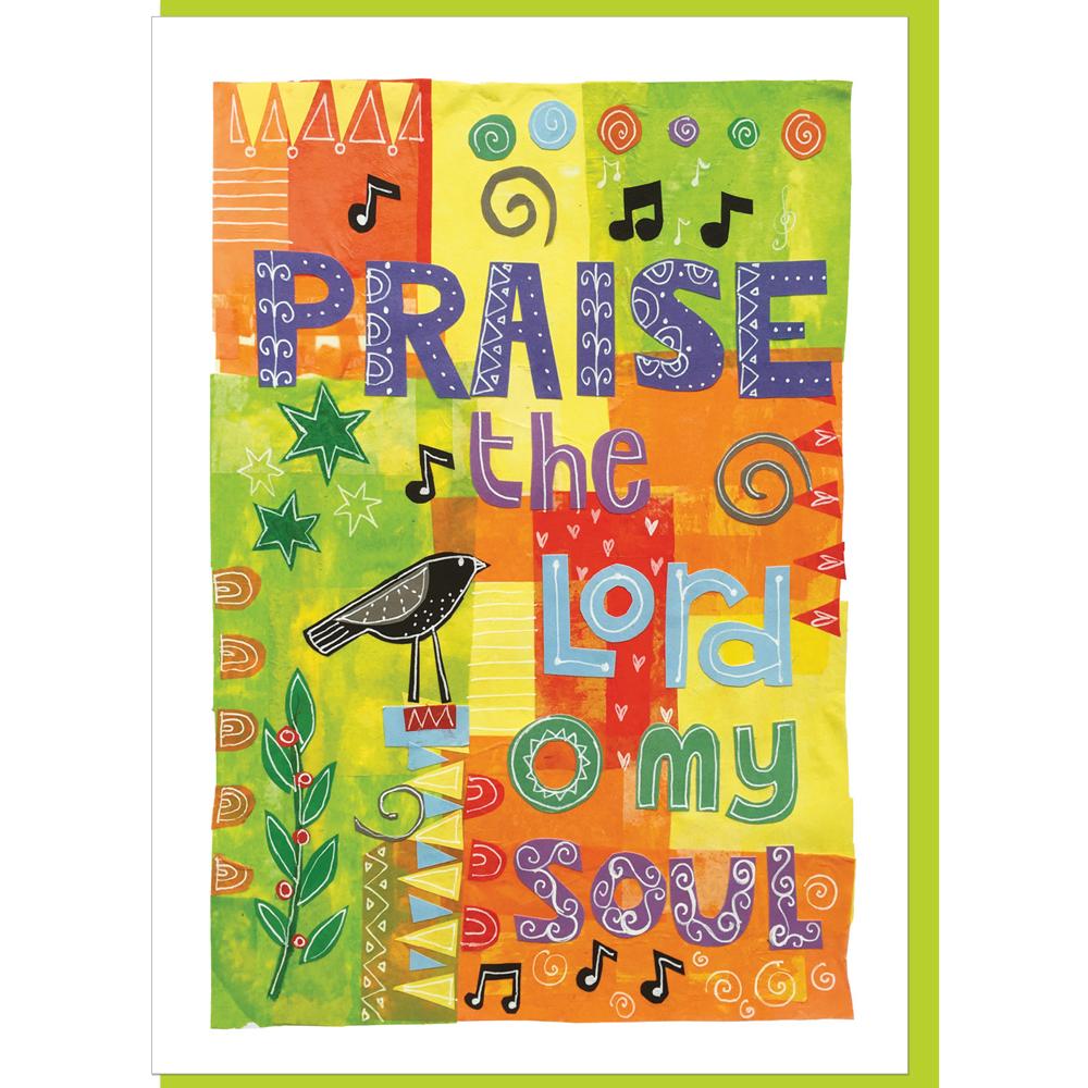 Praise the Lord Greetings Card