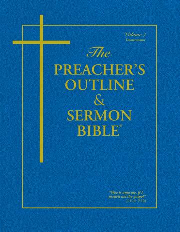 KJV Preacher's Outline & Sermon Bible: Deuteronomy