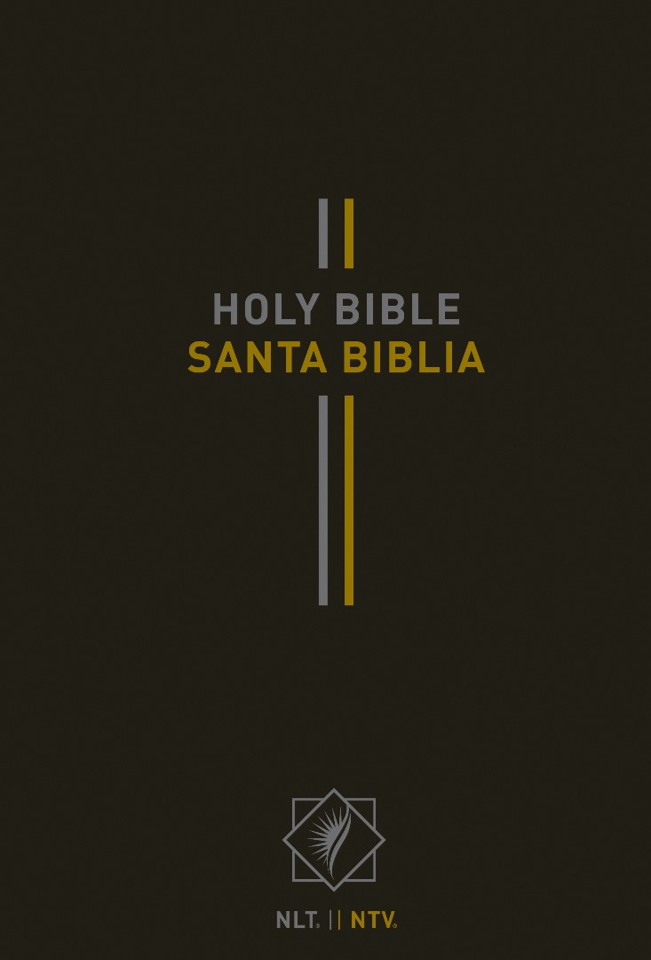 Bilingual Bible / Biblia bilingüe NLT/NTV (Hardcover, Black)