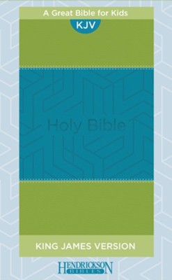 KJV Kids Bible, Blue/Green