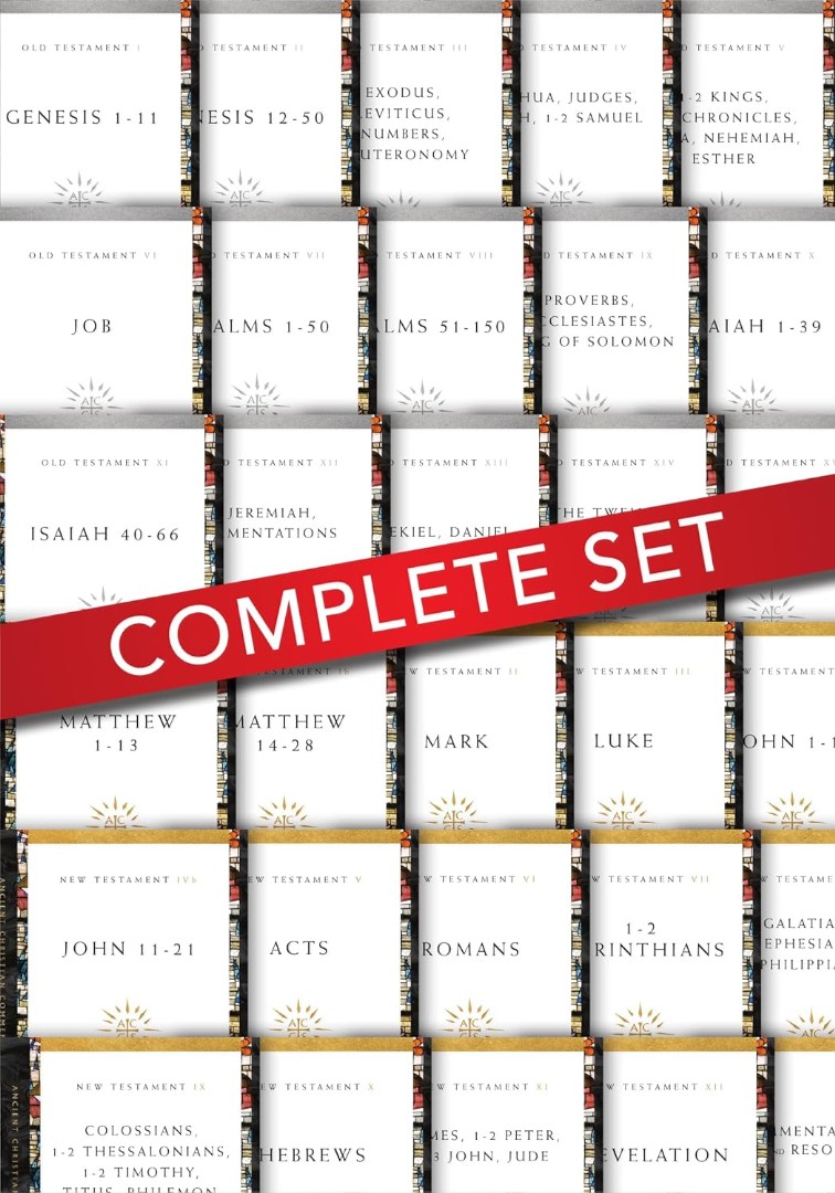 Ancient Christian Commentary on Scripture, 30 Volume Set