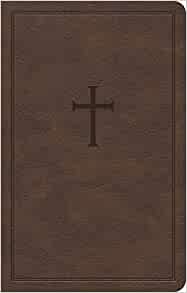 KJV Personal Size Bible, Brown LeatherTouch