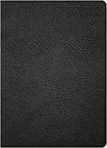 CSB Study Bible, Holman Handcrafted Collection, Premium Blac