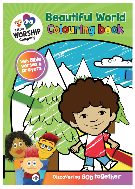Beautiful World Colouring Book