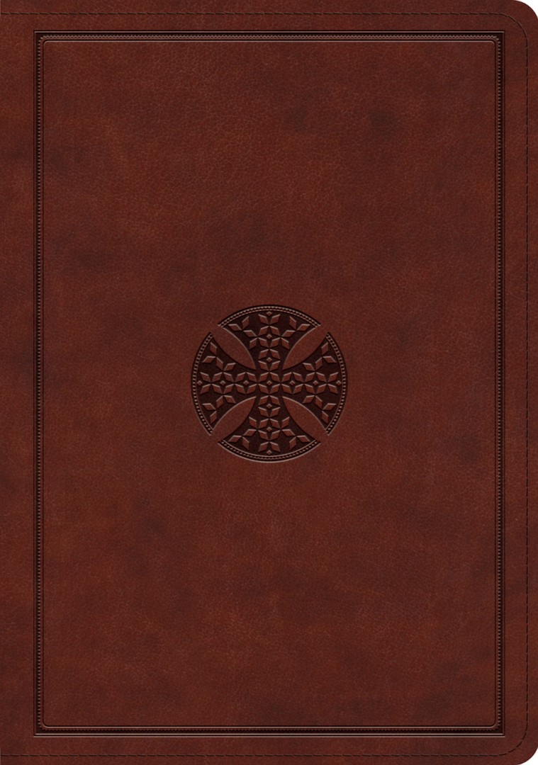 ESV Journaling Bible, Interleaved Edition, Mahogany