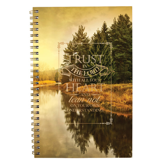 Trust in the Lord Wirebound Notebook