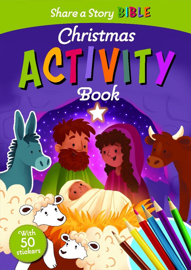 Share a Story Bible Christmas Activity Book