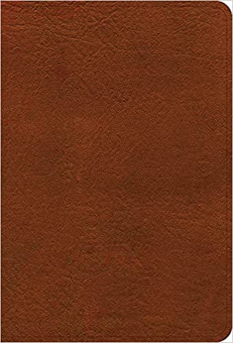 NASB Large Print Compact Reference Bible, Burnt Sienna